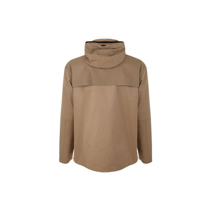 Herno Brown Cotton Shell Jacket