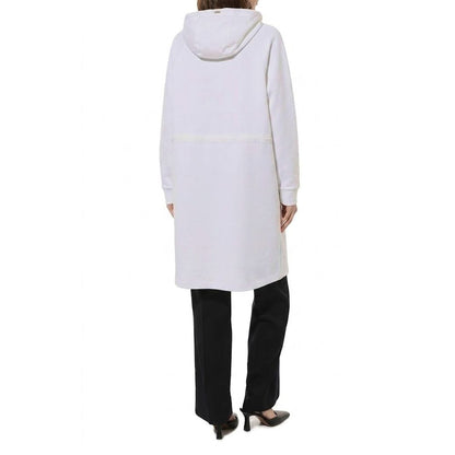 Herno White Cotton Coat