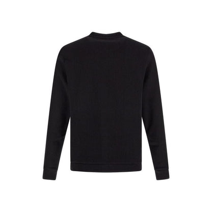 Hugo Boss Black Cotton Logo Details Sweatshirt