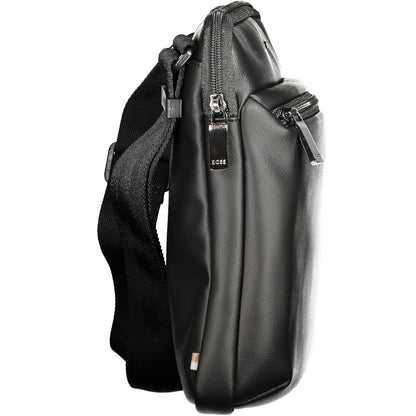 Hugo Boss Black Polyurethane Men's Shoulder Bag