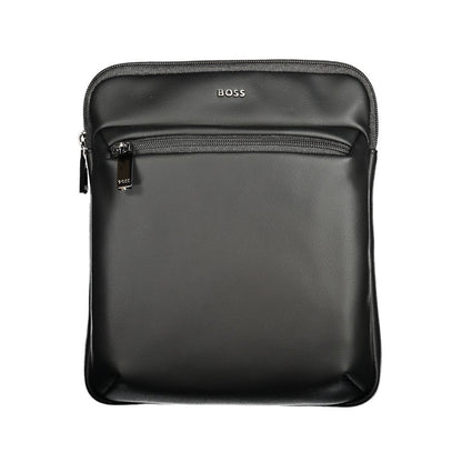 Hugo Boss Black Polyurethane Men's Shoulder Bag