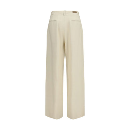 Jacob Cohen Beige Viscose Casual Pants