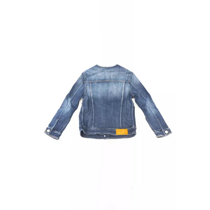 Jacob Cohen Blue Cotton Women Jacket