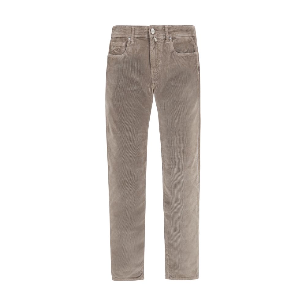 Jacob Cohen Brown Cotton Casual Pants