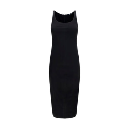 Jacquemus Black Viscose Cocktail Dress
