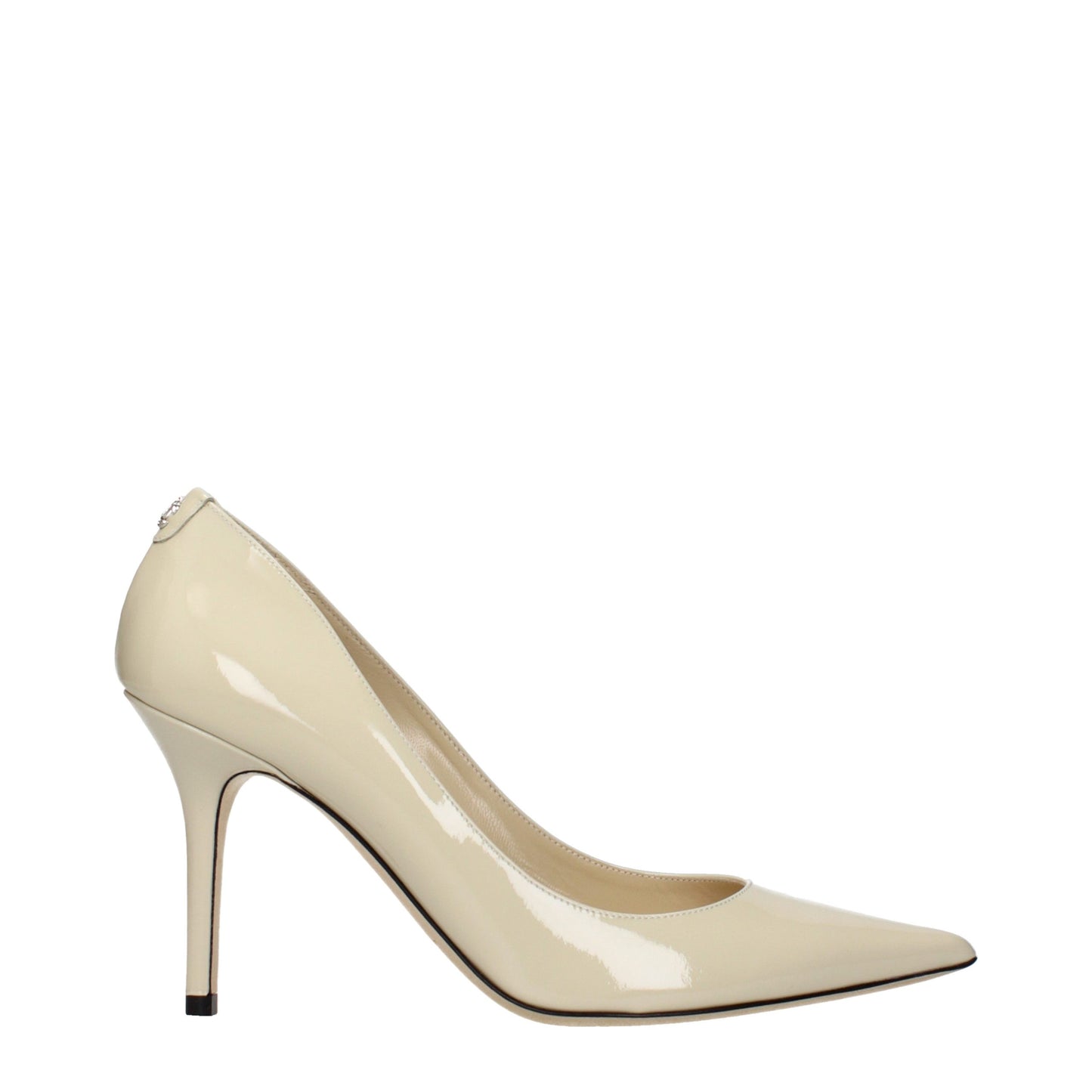 Jimmy Choo Beige Leather High Heel Pumps