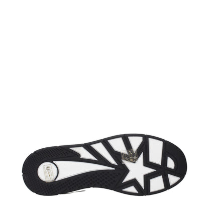 Jimmy Choo Black Leather Low Top Sneakers