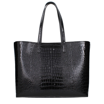 Jimmy Choo Black Leather Shoulder Bag