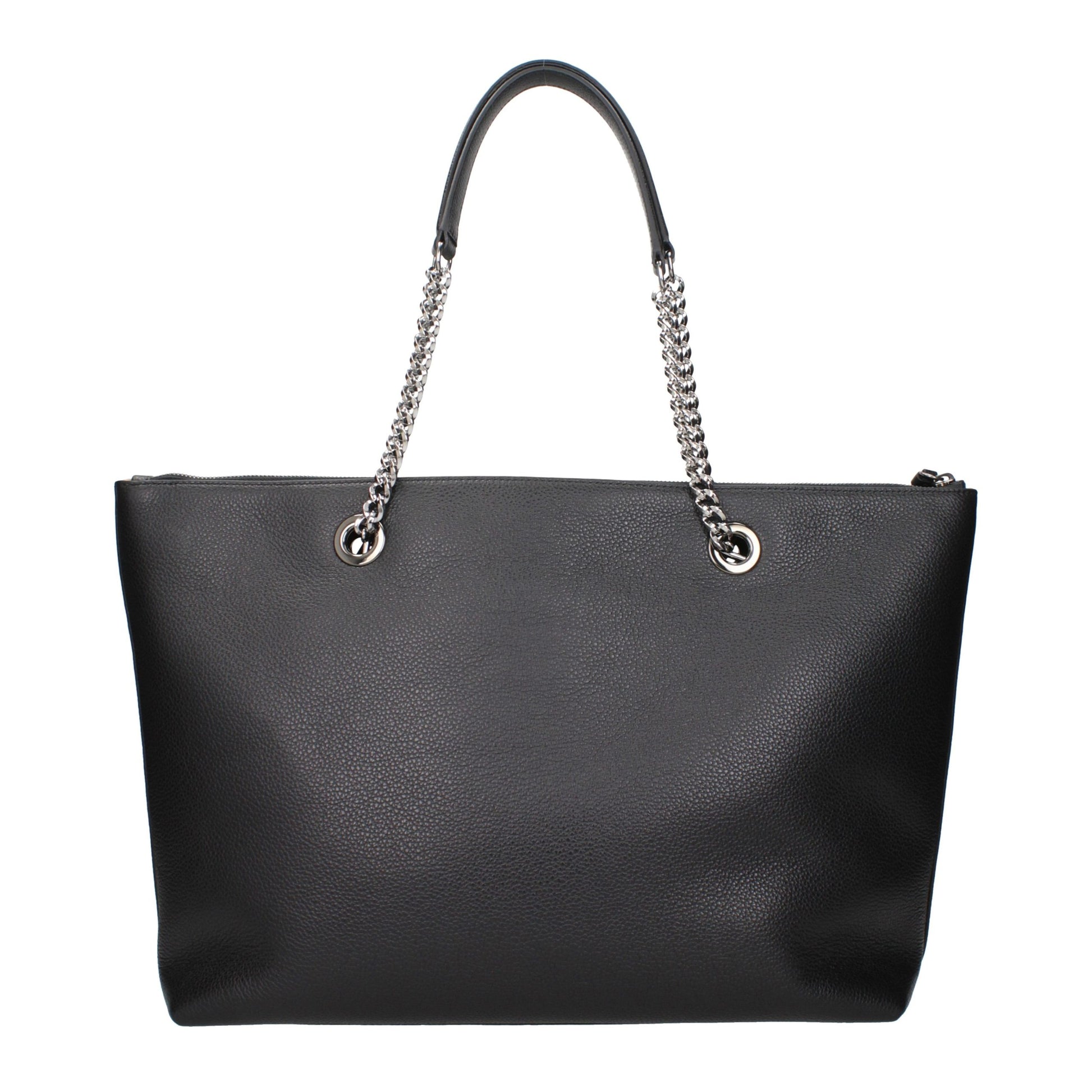 Jimmy Choo Black Leather Shoulder Bag