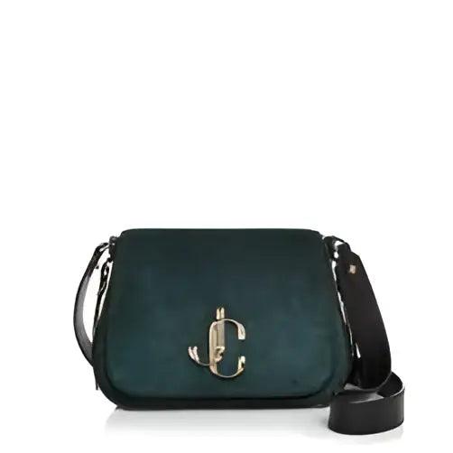 Jimmy Choo Grøn Dame Varenne/XB Skuldertaske (Lagersalg)