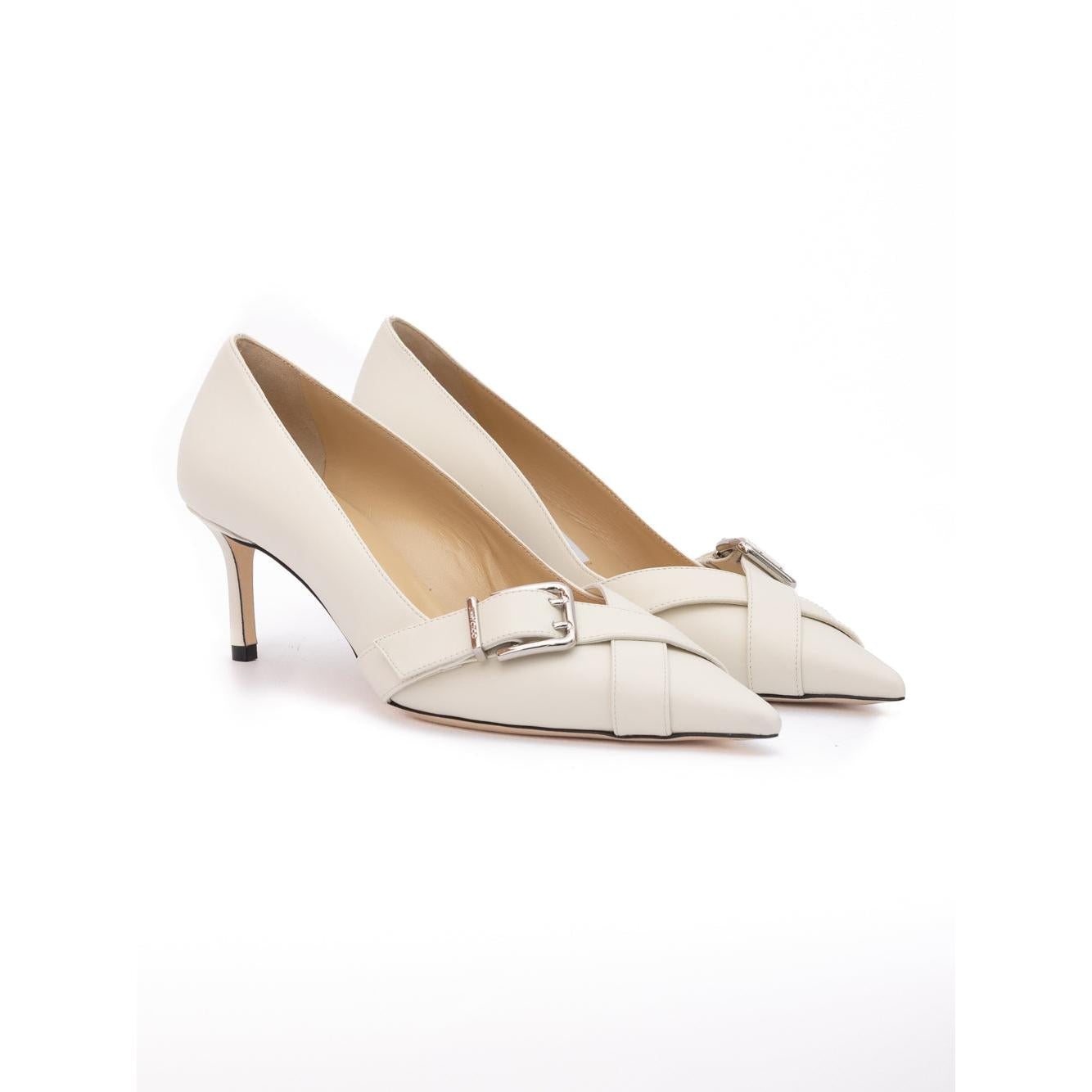 Jimmy Choo Milk Calf Leather Alix 60 Pumps