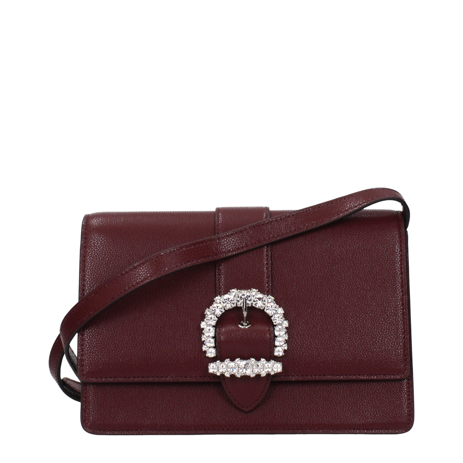 Jimmy Choo Red Leather Crossbody Bag