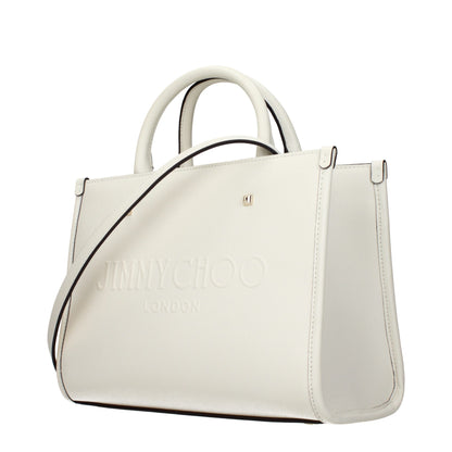 Jimmy Choo White Leather Handbag