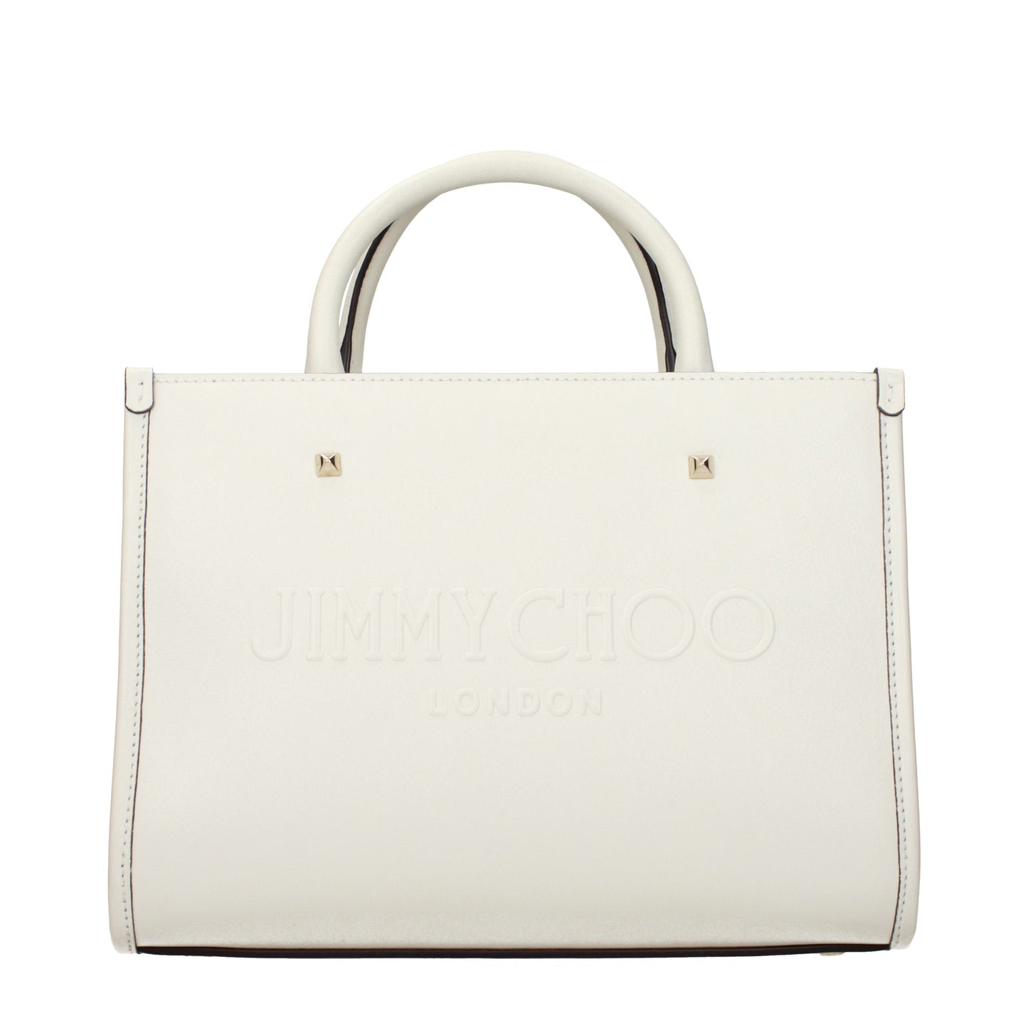 Jimmy Choo White Leather Handbag
