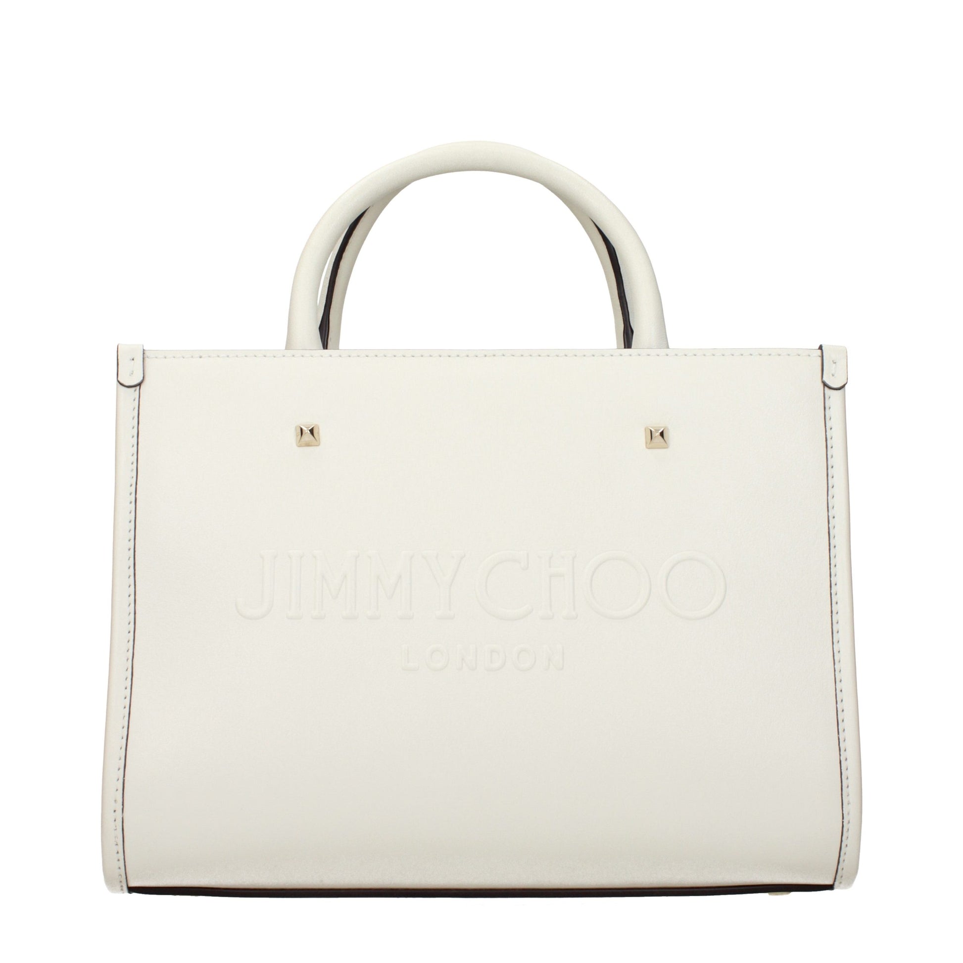 Jimmy Choo White Leather Handbag