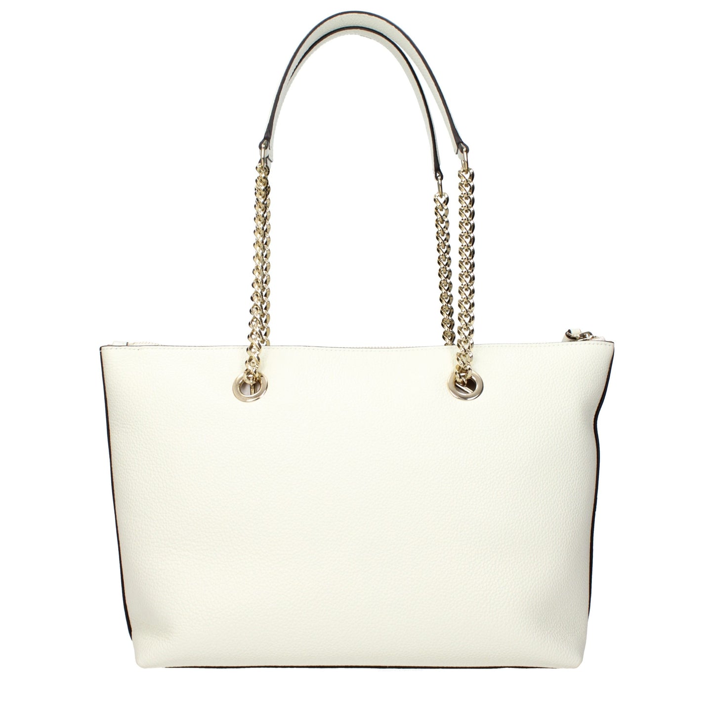 Jimmy Choo White Leather Shoulder Bag