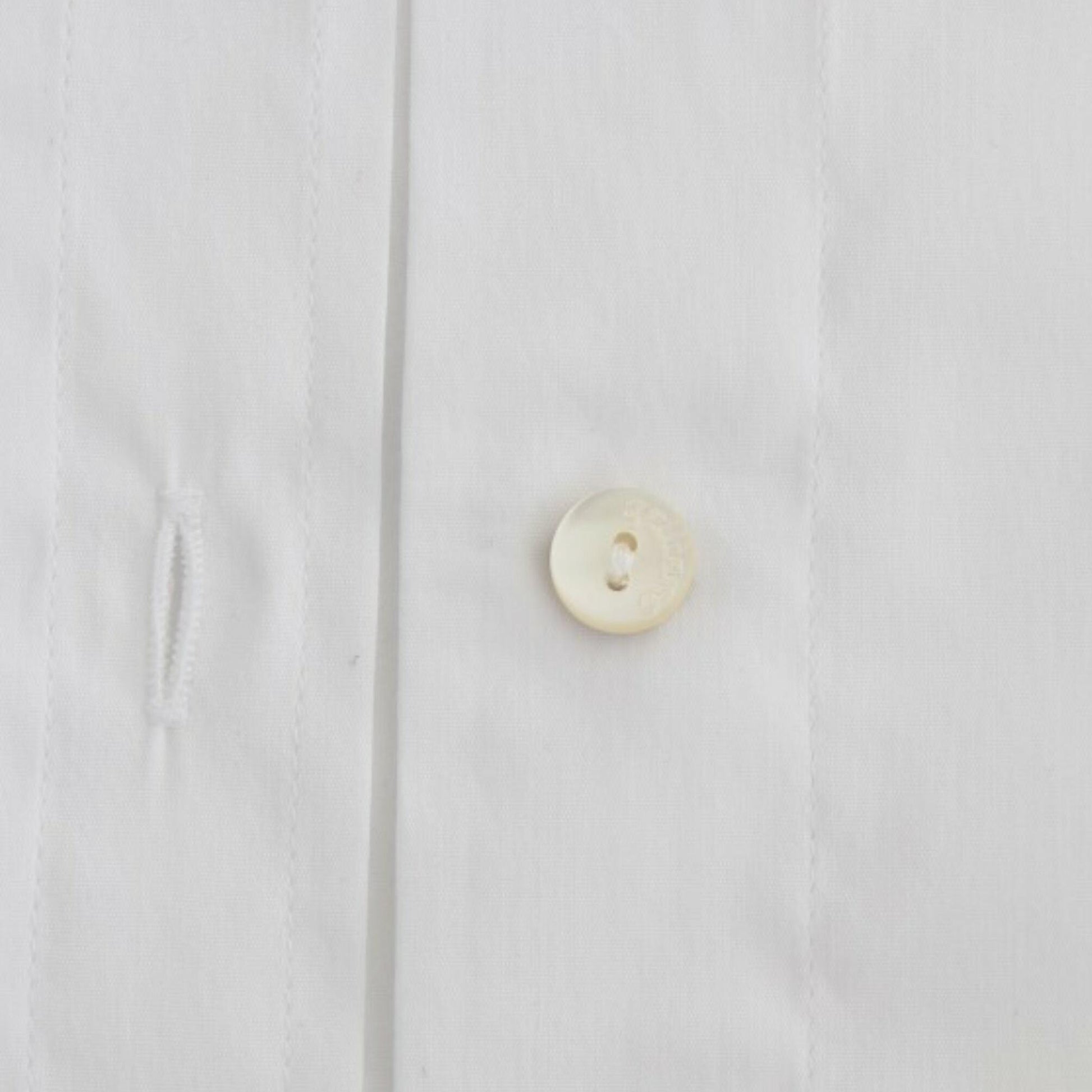 John Galliano White Cotton Shirt Top