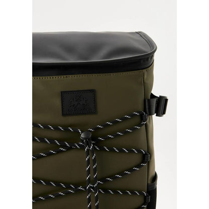 La Martina Bicolor Polyethylene Backpack