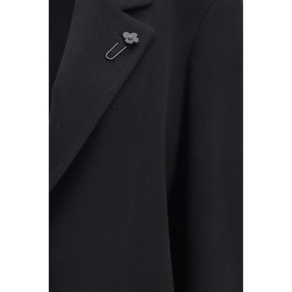 Lardini Black Cashmere Blazer