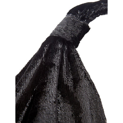 Lardini Black Polyester Cocktail Dress
