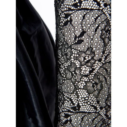 Lardini Black Polyester Cocktail Dress