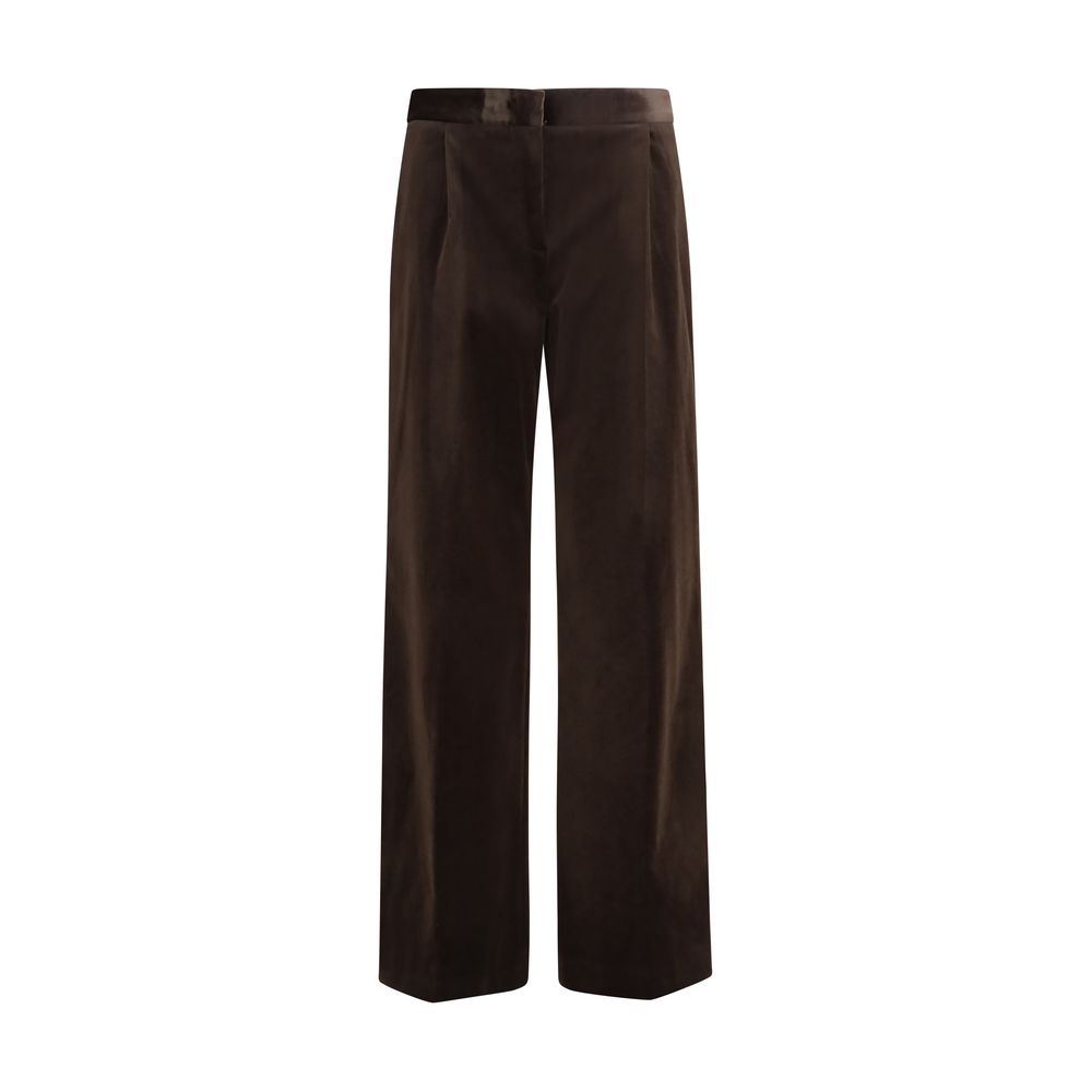 Lardini Brown Cotton Pants
