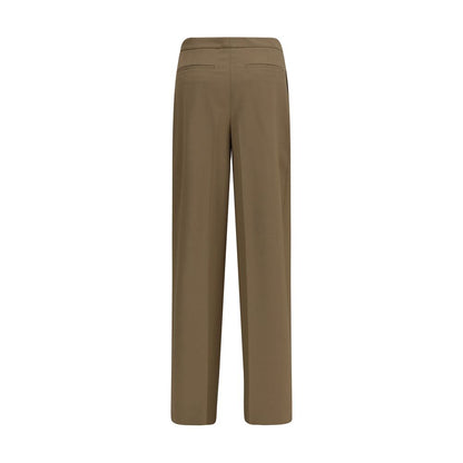 Lardini Brown Wool Oves Aries Casual Pants