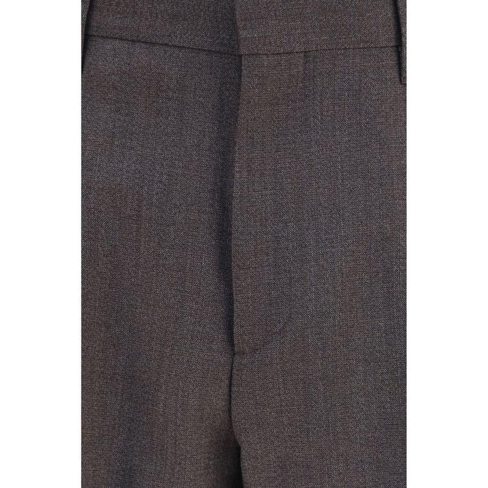 Lardini Gray Viscose Dress Pants