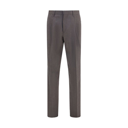 Lardini Gray Viscose Dress Pants