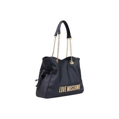 Love Moschino Black Polyester Handbag