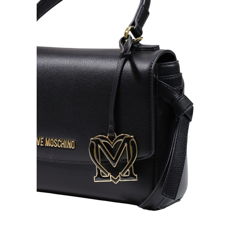 Love Moschino Black Polyethylene Handbag