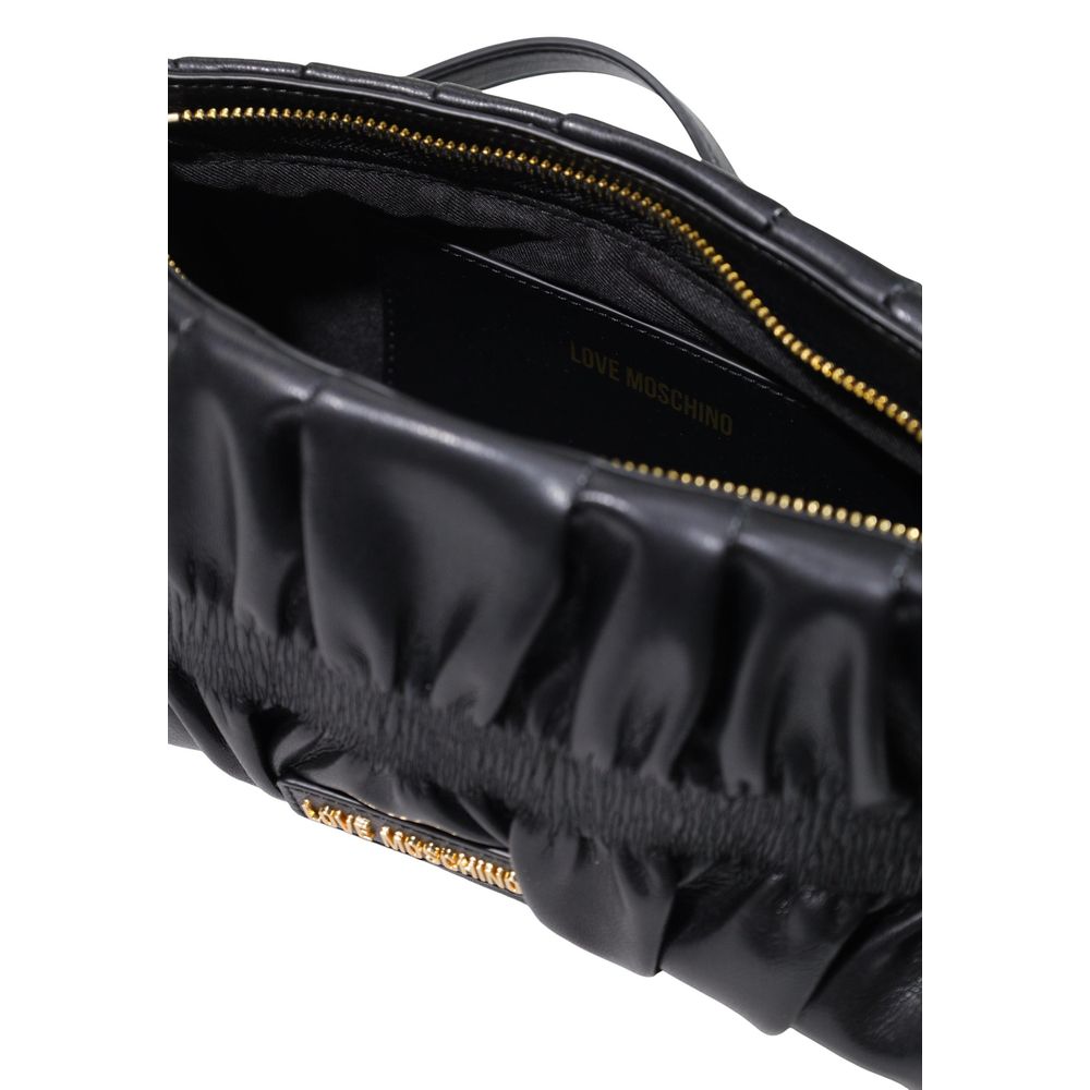 Love Moschino Black Polyethylene Handbag