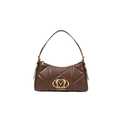Love Moschino Brown Polyethylene Handbag