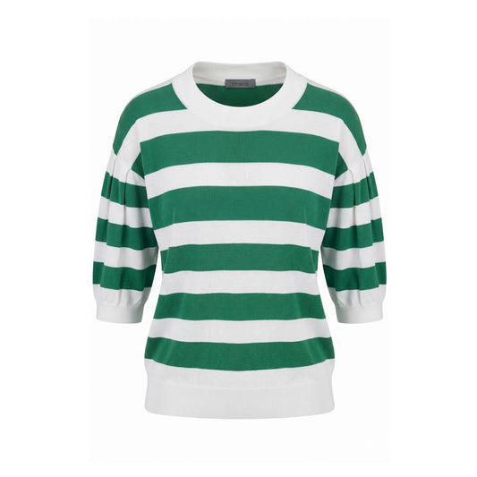 Malo Green Cotton Women Sweater