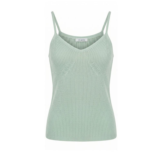 Malo Green Wool Women Tank