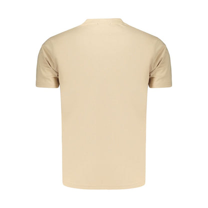 Marina Yachting Beige Cotton Men's T-Shirt