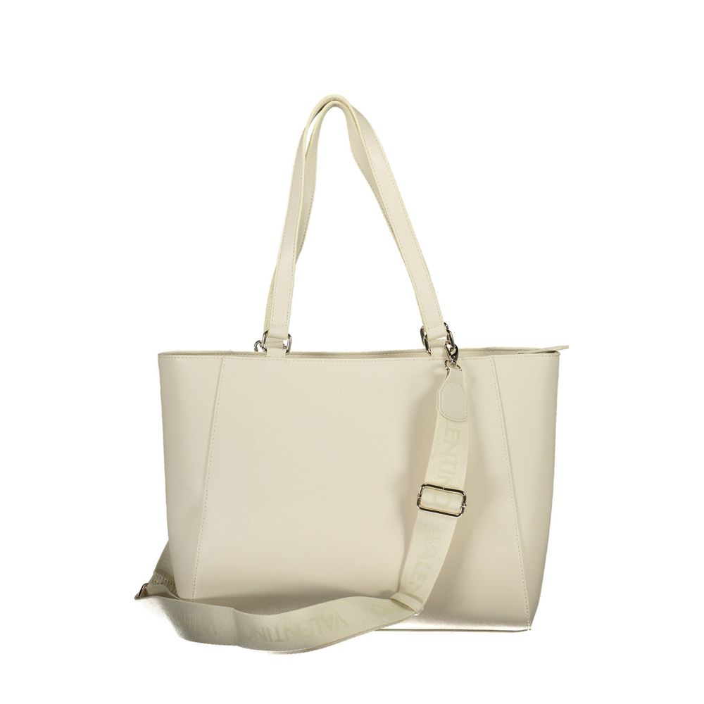 Mario Valentino Beige Polyurethane Women Bag