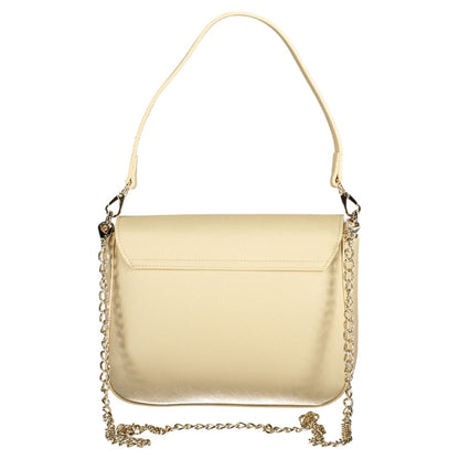Mario Valentino Beige Polyurethane Women Bag