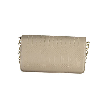 Mario Valentino Beige Polyurethane Women Bag