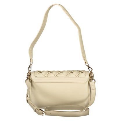Mario Valentino Beige Polyurethane Women's Bag