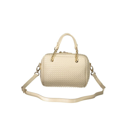 Mario Valentino Beige Polyurethane Womens Bag