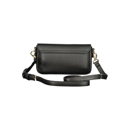 Mario Valentino Black Polyurethane Women's Bag