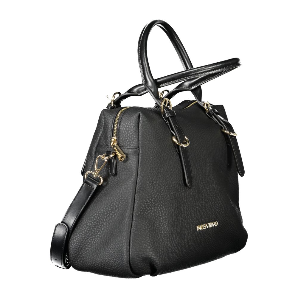 Mario Valentino Black Polyurethane Womens Bag
