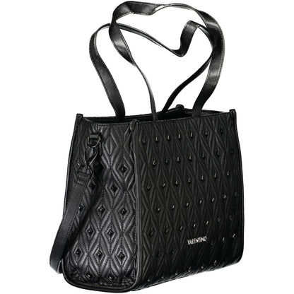 Mario Valentino Black Polyurethane Womens Bag