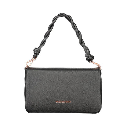 Mario Valentino Black Polyurethane Women's Bag