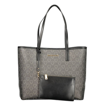 Mario Valentino Black Polyurethane Women's Bag