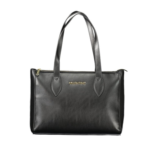 Mario Valentino Black Polyurethane Women's Bag