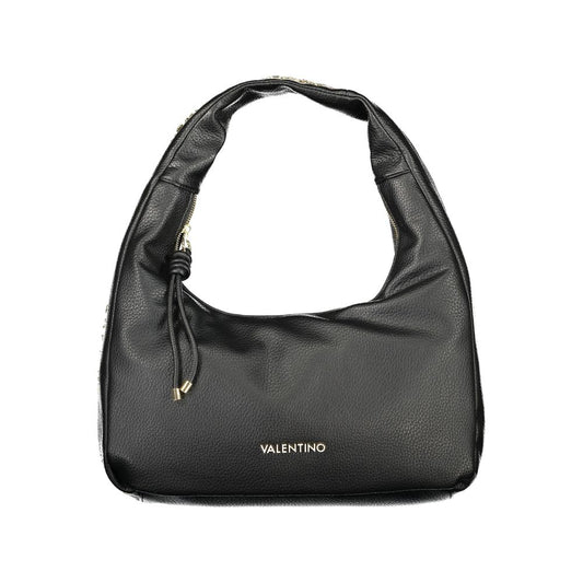 Mario Valentino Black Polyurethane Women's Bag