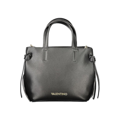 Mario Valentino Black Polyurethane Women's Bag
