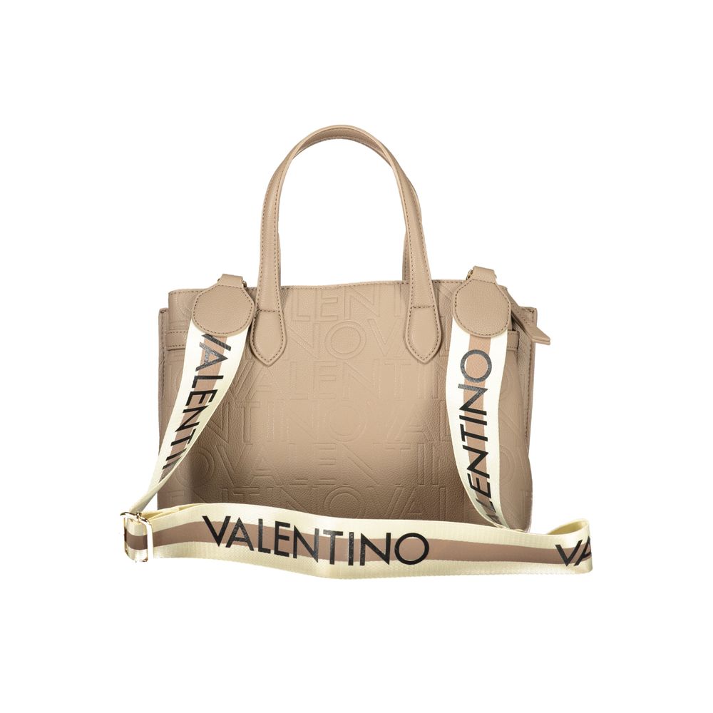 Mario Valentino Brown Polyurethane Women's Bag